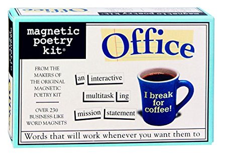 Magnetic Poetry Office Magnetic Poetry Kit