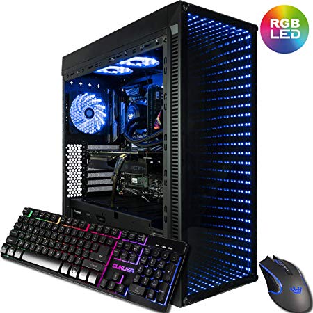 CUK Continuum Gaming PC (Liquid Cooled Intel Core i9-9900K, NVIDIA GeForce RTX 2080 Ti, 32GB RAM, 1TB NVMe SSD   2TB, 750W Gold PSU, Z390 Motherboard, Win10) Best Tower Desktop Computer for Gamers