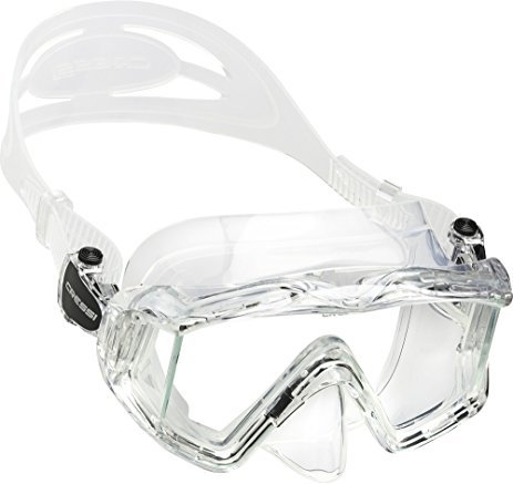 Cressi PANO 3, Large Wide View Mask for Scuba Diving & Snorkeling - Cressi Quality Since 1946