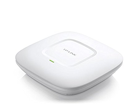 TP-Link N300 Wireless Wi-Fi Access Point - Supports 802.3af PoE, Ceiling Mount (EAP115)