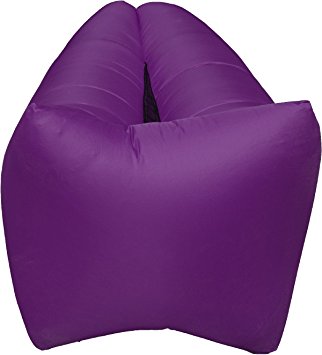 Inflatable Lounger- Premium Air Mattress Sofa Bed- For Indoors & Outdoors-Camping,Hiking,Traveling,Park,Beach-Easy To Inflate- Puncture Resistant & Lightweight Air Couch