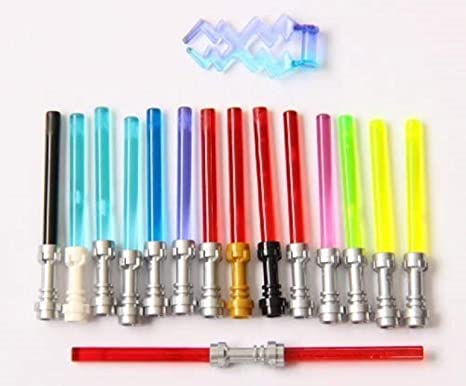 LEGO Star Wars Lightsaber Rare Colors and Metallic Hilts (15 Total Including Trans-Green)