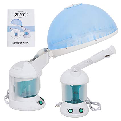 ZENY Desktop Mini 3 in 1 Face Facial Steamer Hair Steamer Humidifier Hot Mist Moisturizing Facial Atomizer Facial Hydration System Sprayer,Home Salon Spa