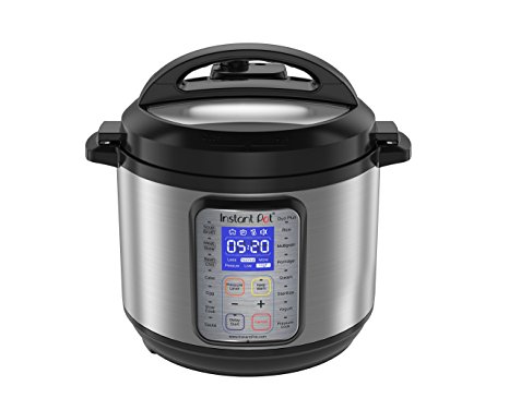 Instant Pot DUO Plus60 Multi-function Programmable Electric Pressure Cooker, Stainless Steel/Black