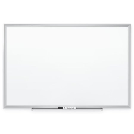 Quartet Standard Melamine Dry-Erase Boards, 4 x 3 Feet, Aluminum Finish Frame (S534)