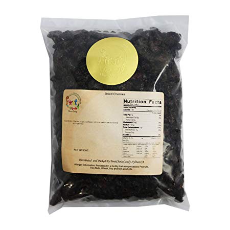 Dried Tart Pitted Cherries 3 LB Sweet & Sour Natural Cherry Fruit