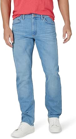 Wrangler Mens Athletic Fit Stretch JeansJeans