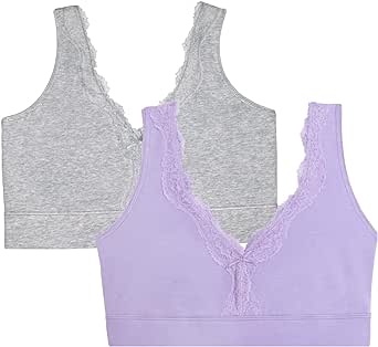 Fruit of the Loom Women's Full Coverage Wireless Cotton Bralette