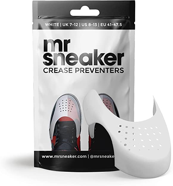 2 Pairs Crease Protectors, Anti Wrinkle Sneaker Shoe Crease Guards for Men and Women, Crease Protectors for Air Force 1