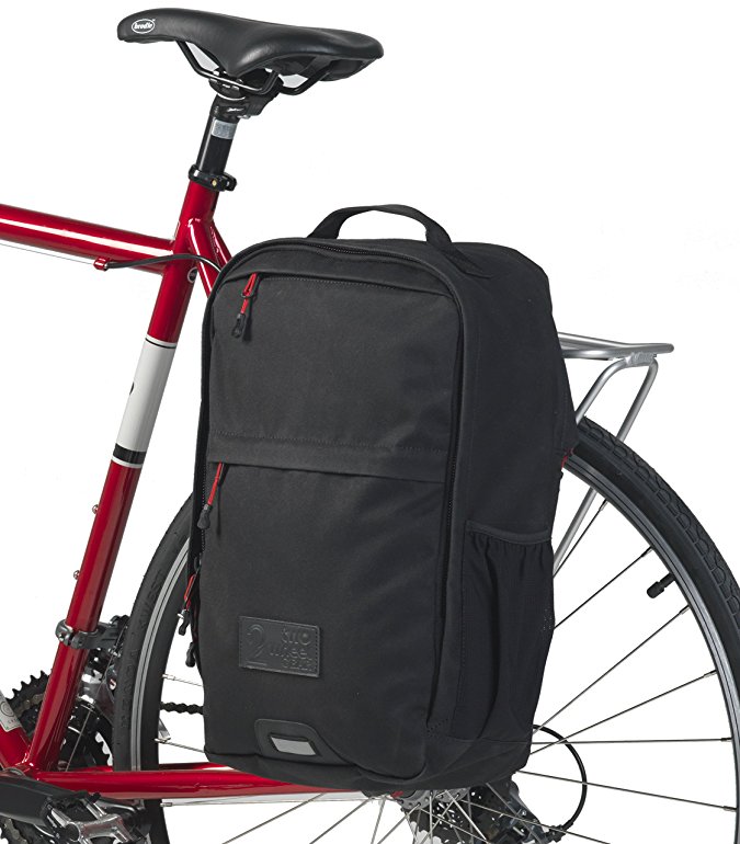 Two Wheel Gear - Pannier Backpack Convertible - 2 in 1 Commuting and Travel Bike Bag