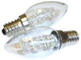 G7 Power Boulder LED 05 Watt 5W 15 Lumen C7 Night Light Bulb 2900K Soft White Light E12 Base 2-Pack
