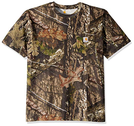 Carhartt Men's Camo Short Sleeve T Shirt