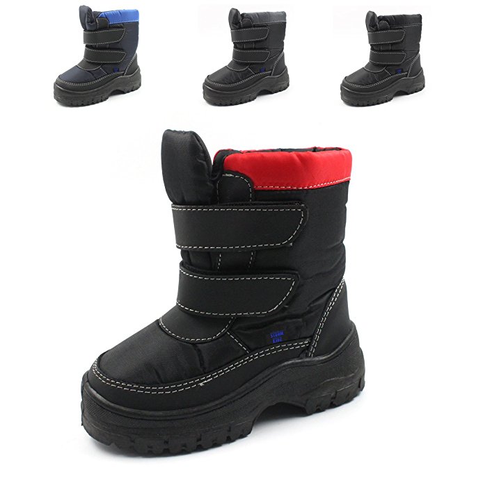Storm Kidz Cold Weather Snow Boot (Toddler/Little Kid/Big Kid) Many Colors Velcro Strap