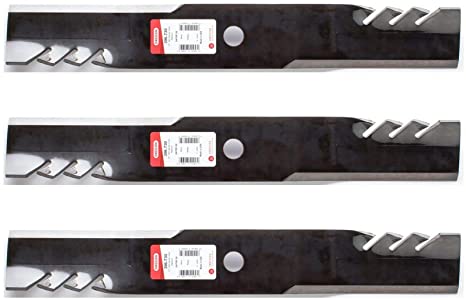 3PK USA Mower Blades for John Deere M128485 M131958 M144196 M163983 M168223