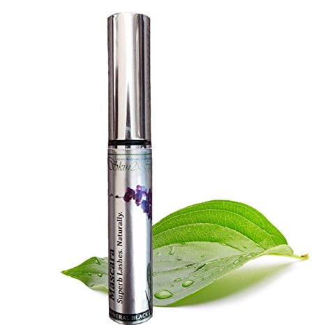 Mineral Mascara - Natural - Non Toxic - Hypoallergenic - Add Length & Volume - Keeps Lashes Soft & Helps Nourish & Grow Longer, Lush Lashes!