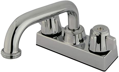 Kingston Brass KB471 Laundry Tray Faucet, Polished Chrome