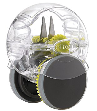 Chef'n GarlicZoom XL Rolling Garlic Chopper, Avacado