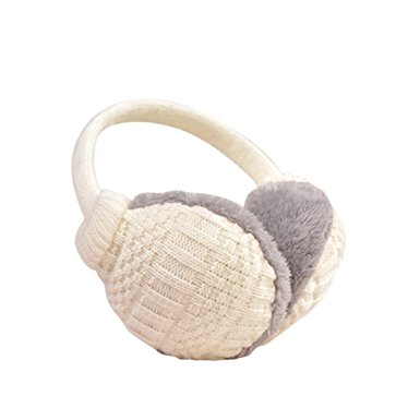 Ear muff Unisex crocheted ear warmers adjustable Winter Fleece warm earmuffs