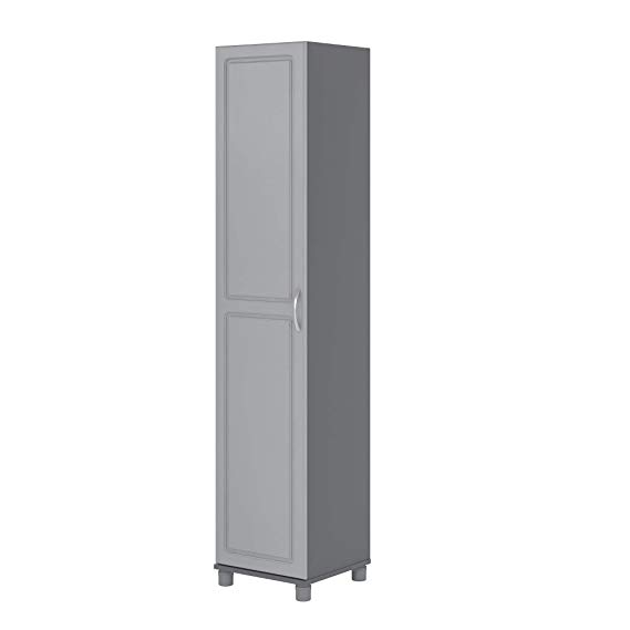 SystemBuild 7360413COM Kendall Utility Storage Cabinet, 16", Gray
