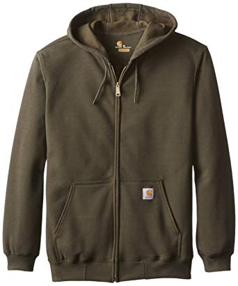 Carhartt Men's Midweight Hooded Zip Front Sweatshirt