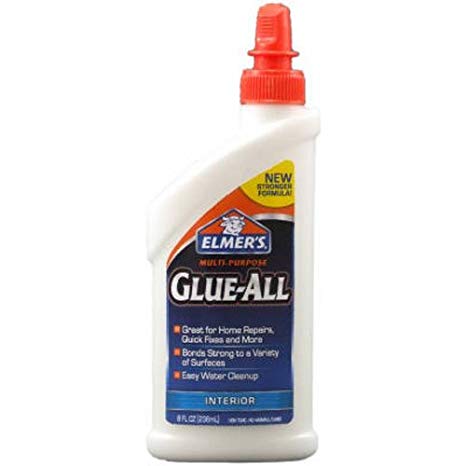 Elmer's Products, Inc E3820 Multi-Purpose Glue, 8 oz, White