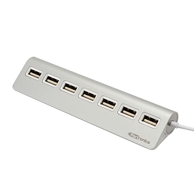 Portronics POR-718 Mport USB 2.0 HUB with 7-Port