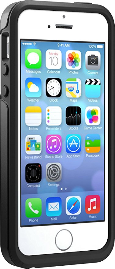 OtterBox SYMMETRY SERIES Case for iPhone 5/5s/SE - Retail Packaging - BLACK