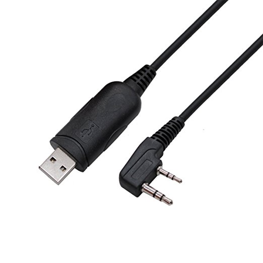 Baofeng USB Programming Cable Support WIN10, 64 Bit PC for Baofeng Radio UV-5R, BF-888S,BF-F8 ,H-777 With Driver CD