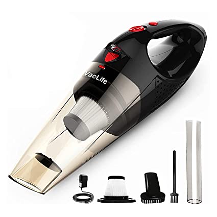 VacLife Handheld Vacuum, Car Vacuum Cleaner Cordless, Red (VL189)