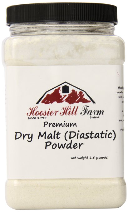 Hoosier Hill Farm Dry Malt Diastatic baking Powder 15 lb