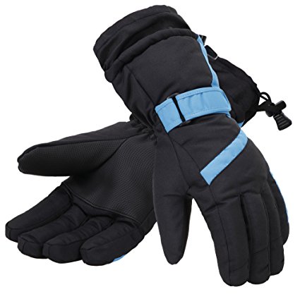 Simplicity Women's 3M Thinsulate Waterproof Outdoors Ski Gloves
