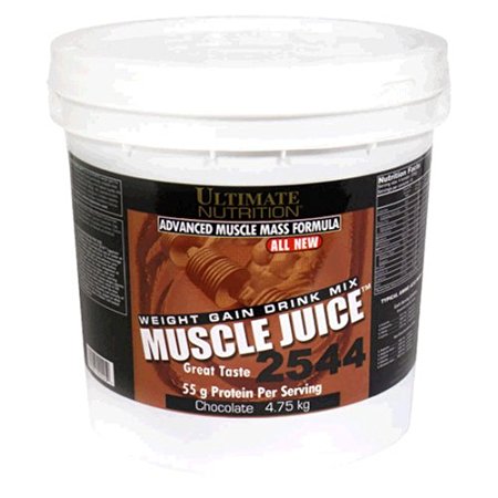 Ultimate Nutrition Muscle Juice 2544 Weight Gain Drink Mix, Chocolate, 167.5-Ounce Tub