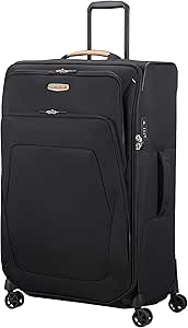 Samsonite Spark SNG ECO - Spinner L, Erweiterbar Koffer, 79 cm, 124/140 L, Schwarz (Eco Black)