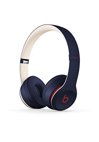 Beats Solo3 Wireless On-Ear Headphones – Beats Club Collection – Club Navy