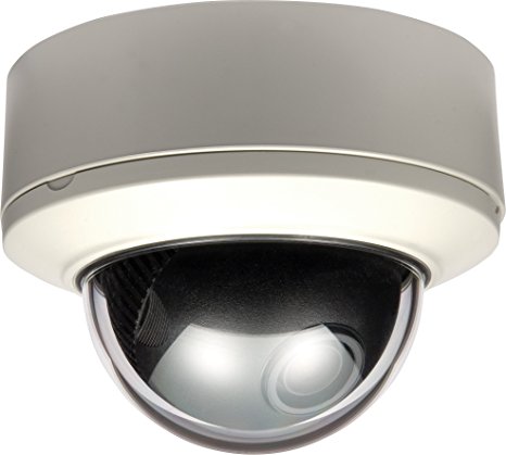 Vitek Indoor Color Dome Camera w/18-50mm Varifocal Lens & 550TVL (White)