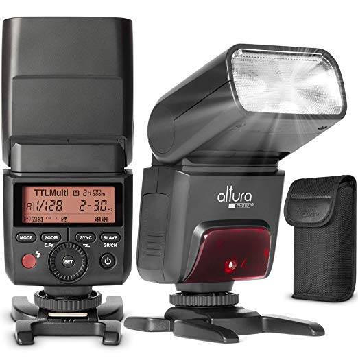 Camera Flash for Sony by Altura Photo - AP-305S 2.4GHz TTL Speedlite for DSLR and Mirrorless