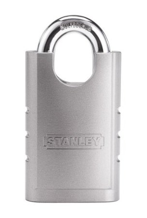 Stanley Hardware 828160 2.5-Inch and 60-mm Hardened Steel Security Lock, 1-Inch Shackle