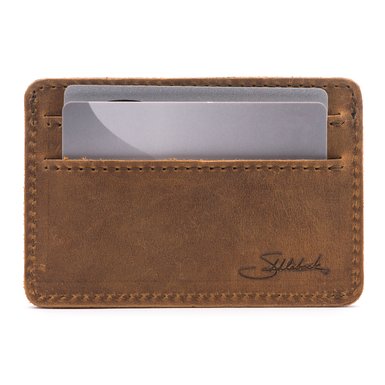 Saddleback Leather Front Pocket ID Wallet - Indestructible Thin Minimalist ID and Card Holder