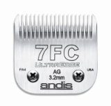 ANDIS COMPANY PROFESSIONAL CLIPPER BLADE FOR ANIMAL DOG and PET GROOMING COMPATIBLE WITH ANDIS CONAIR OSTER AND WAHL DETACHABLE-STYLE CLIPPERS - SIZE  7