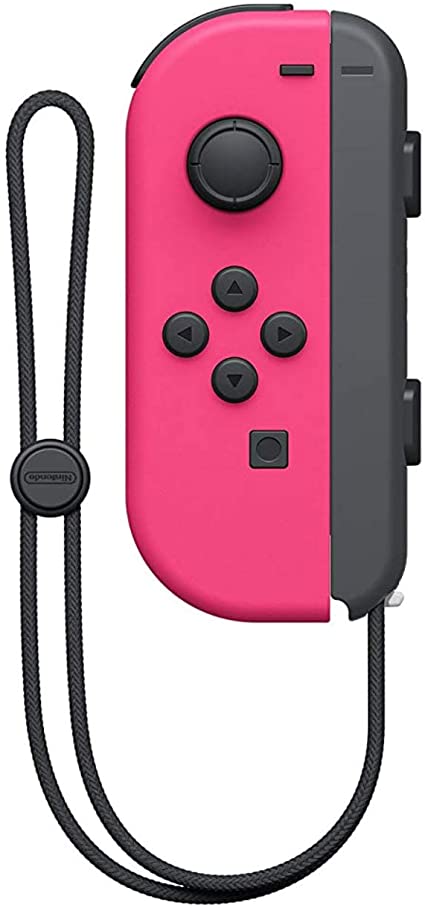 Genuine Nintendo Switch Joy-Con Wireless Controller Neon Pink (Left)