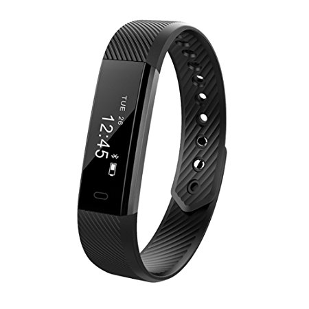 Fitness Tracker, Homogo Smart Band Activity Health Tracker with Slim Touch Screen for Step Distance Calories track, Sleep monitor, pedometer and more ¡­