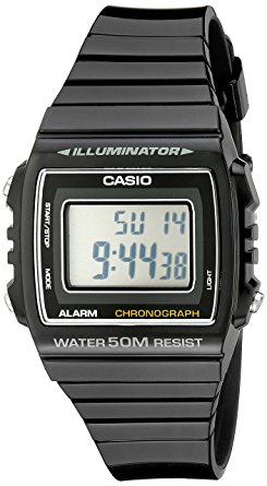 Casio Kids W215H-1A Classic Digital Stop Watch