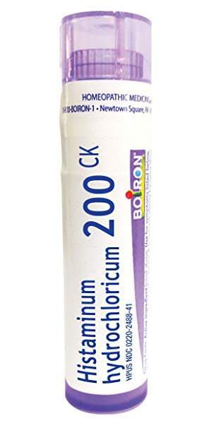 Boiron Histaminum Hydrochloricum 200C, 80 Pellets, Homeopathic Medicine for Allergy Relief