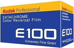 Kodak Ektachrome E100G Color Slide Film ISO 100, 35mm Size, 36 Exposure, Transparency