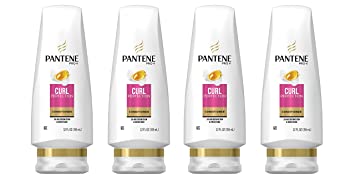 Pantene Pro-V Curl Perfection Conditioner, 12 Fluid Ounce, Pack of 4