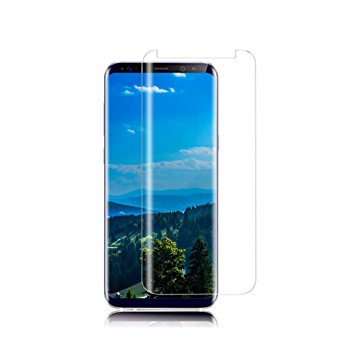 Galaxy S9 Plus Tempered Screen Protector, Auideas [9H Hardness][Anti-Scratch][Anti-Bubble][3D Curved] [High Definition] [Ultra Clear]Tempered Glass Screen Protector for Samsung Galaxy S9 Plus