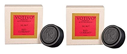 Votivo Aromatic Auto Fragrance, Car Freshener - Red Currant (2-Pack) ...