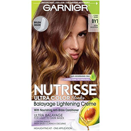 Garnier Hair Color Nutrisse Ultra Color Nourishing Hair Color Creme, Icing Swirl By1