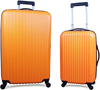 Luggage 20 Inch and 28 Inch 2 Piece Spinner Set - By Utopia Home