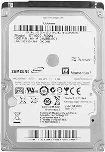 Samsung 1TB 2.5" 9.5mm SATA 3Gpbs Internal Hard Drive -PS3/PS4 Compatible ST1000VT000